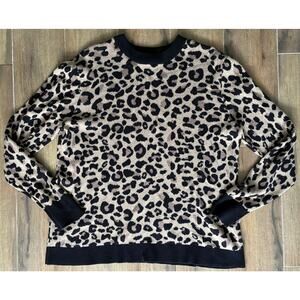 Ava & Viv Animal Print Sweater